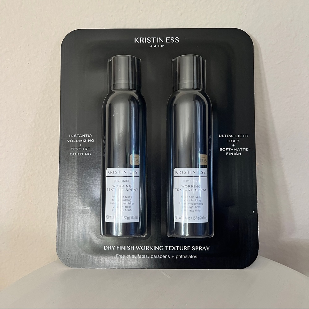 2 pack Kristin Ess Working Texture Sprays
